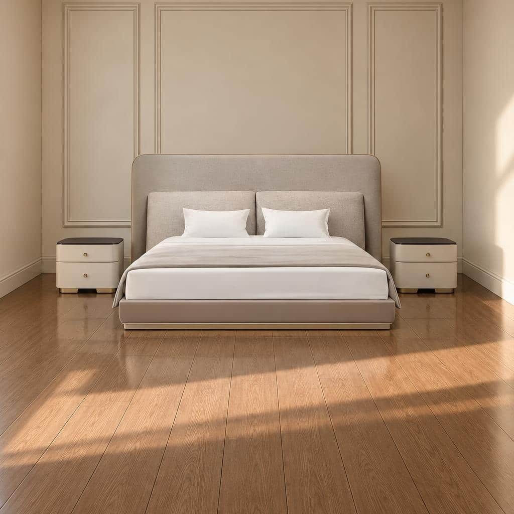 Vero Bed and Nightstand Set