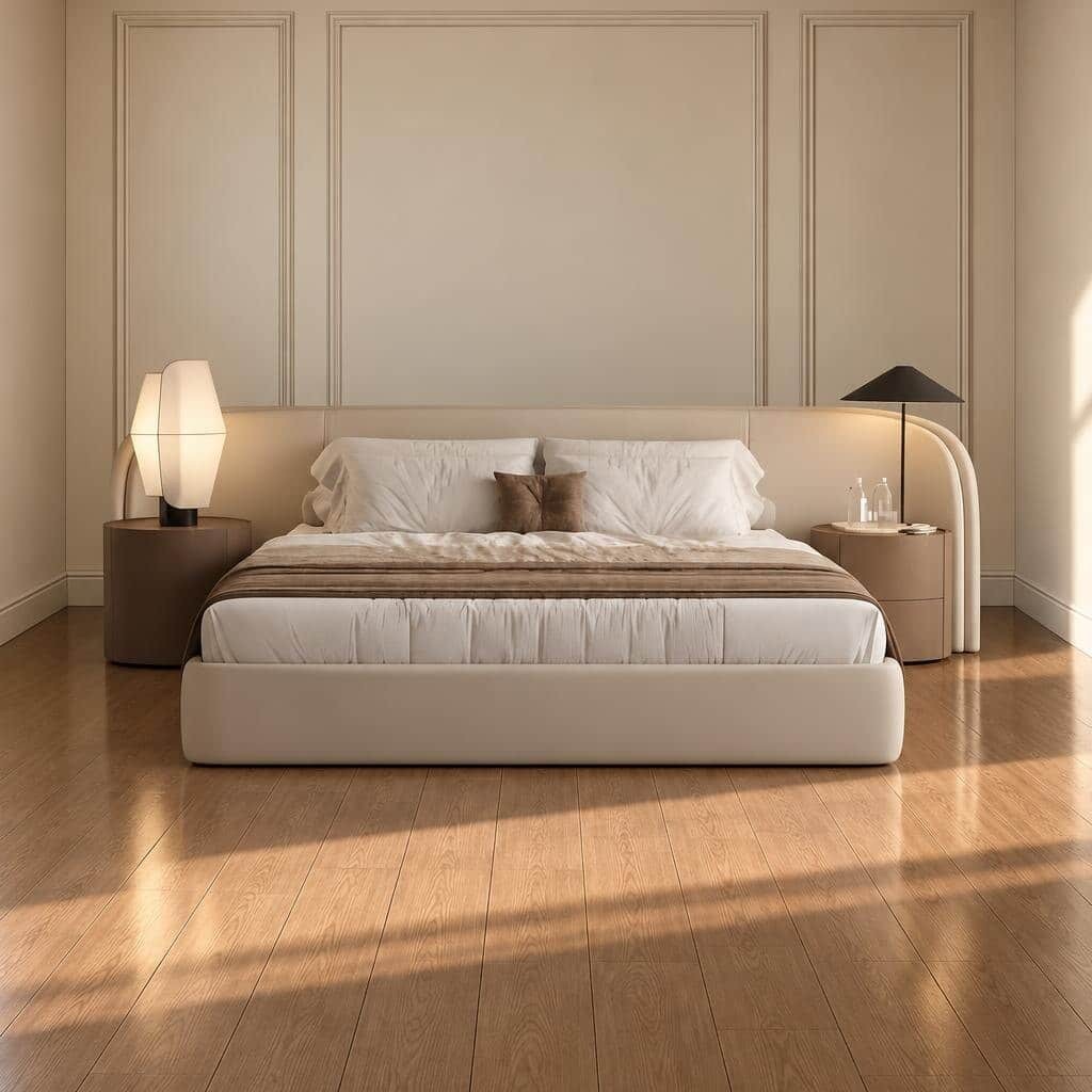 Brelo Bed and Nightstand Set