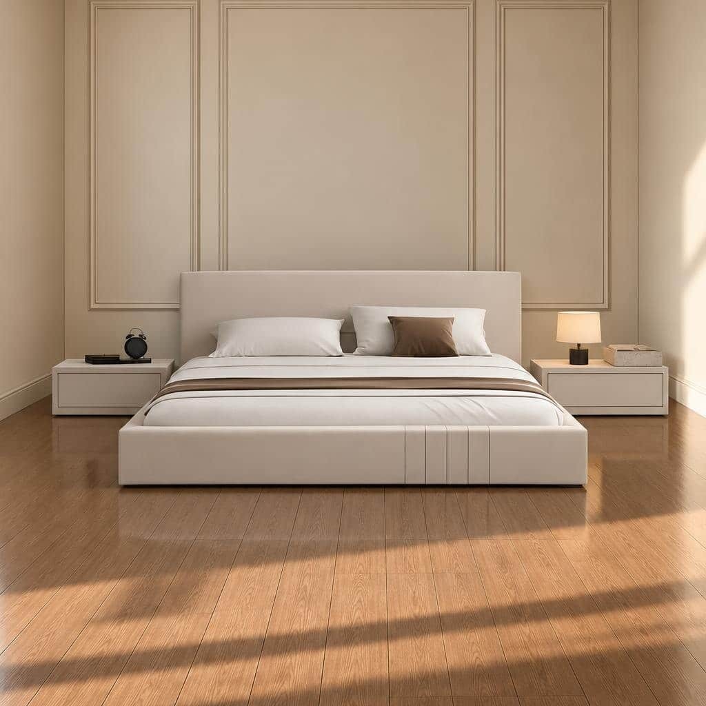 Zira Bed and Nightstand Set