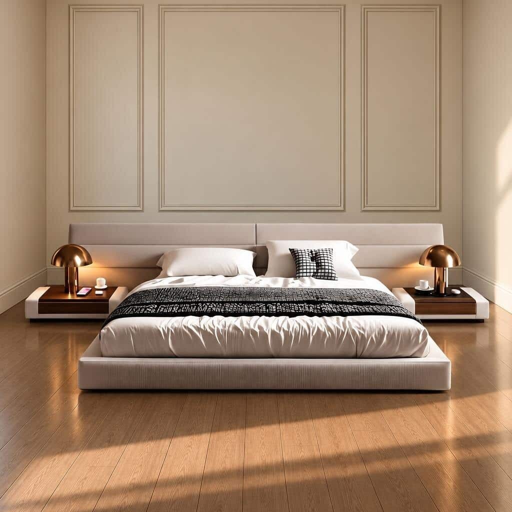 Karo Bed and Nightstand Set