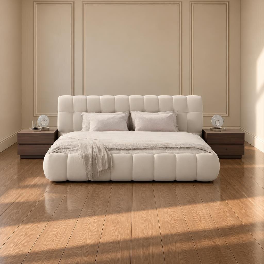 Celen Bed and Nightstand Set