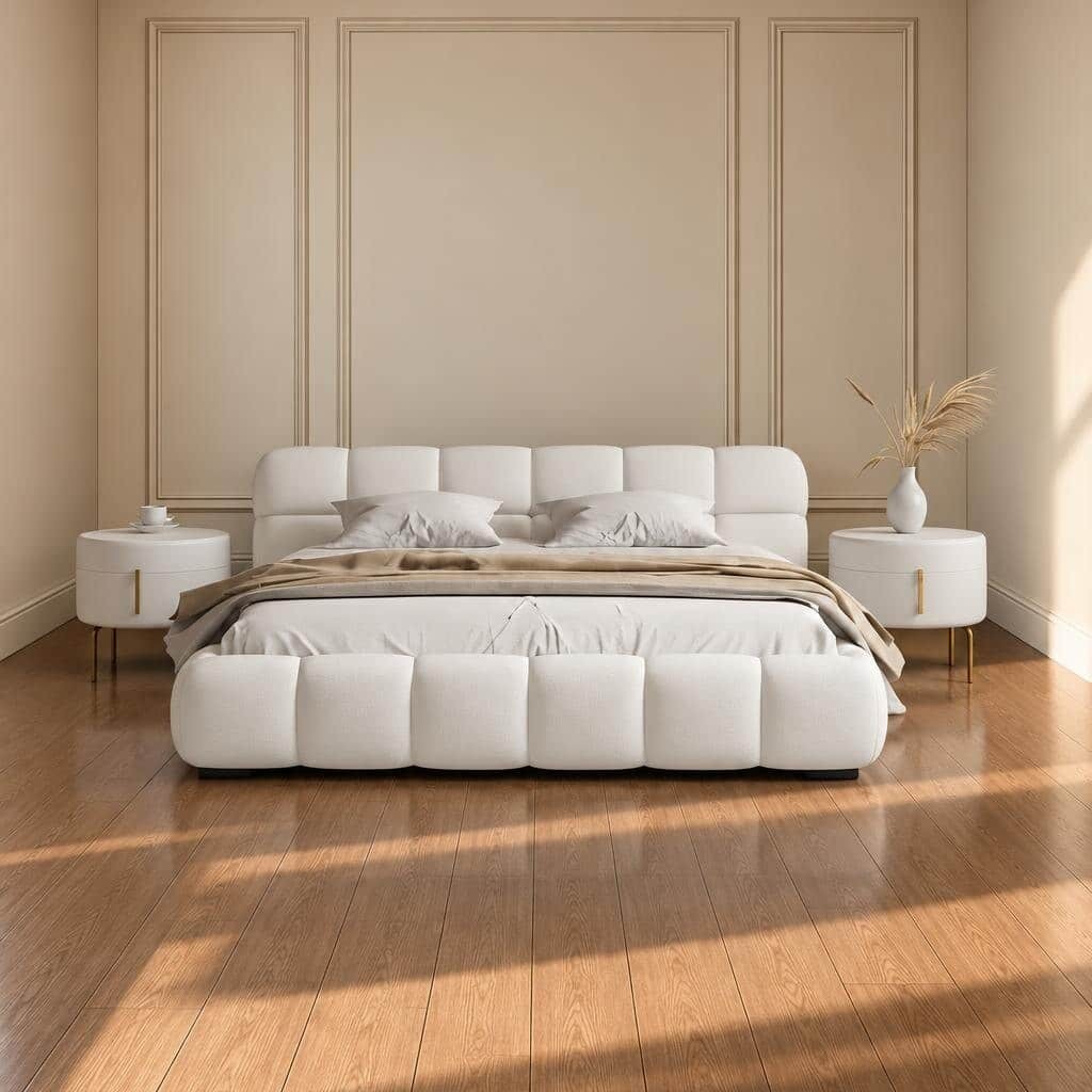 Zeno Bed and Nightstand Set