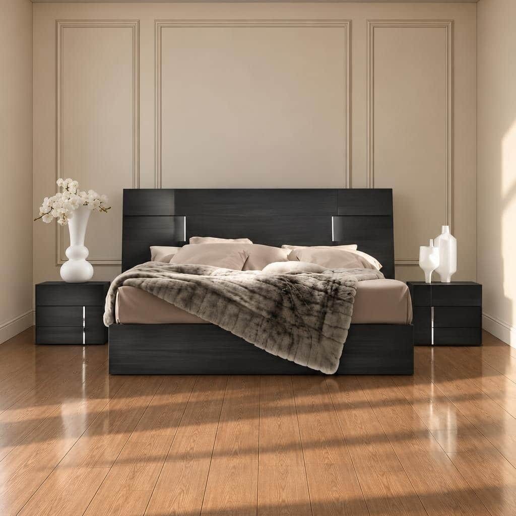 Vivi Bed and Nightstand Set