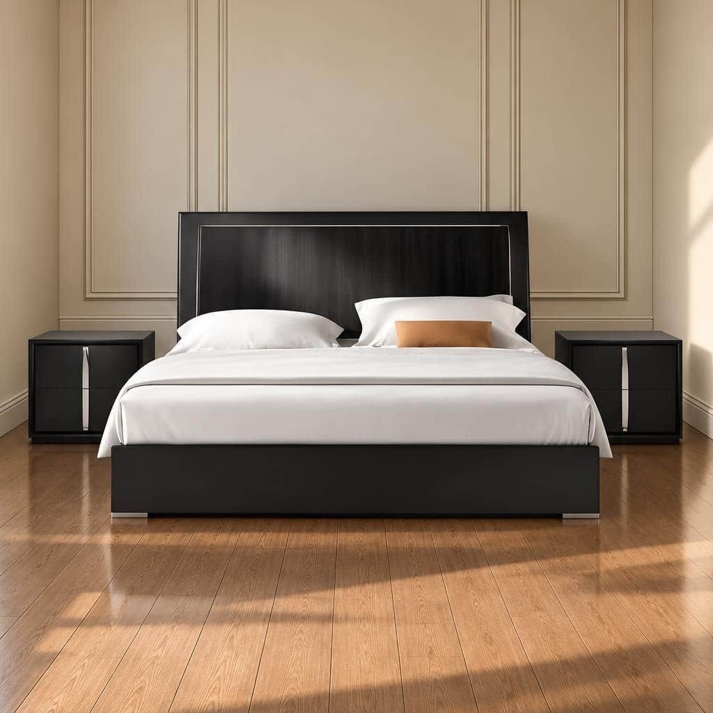 Viva Bed and Nightstand Set