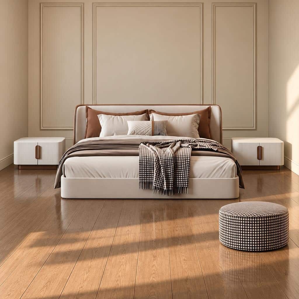 Veya Bed and Nightstand Set