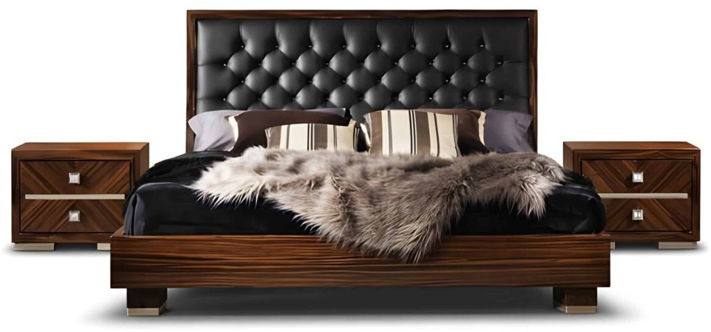 Velo Bed and Nightstand Set