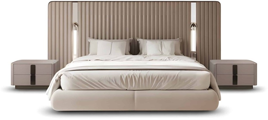Vaya Bed and Nightstand Set