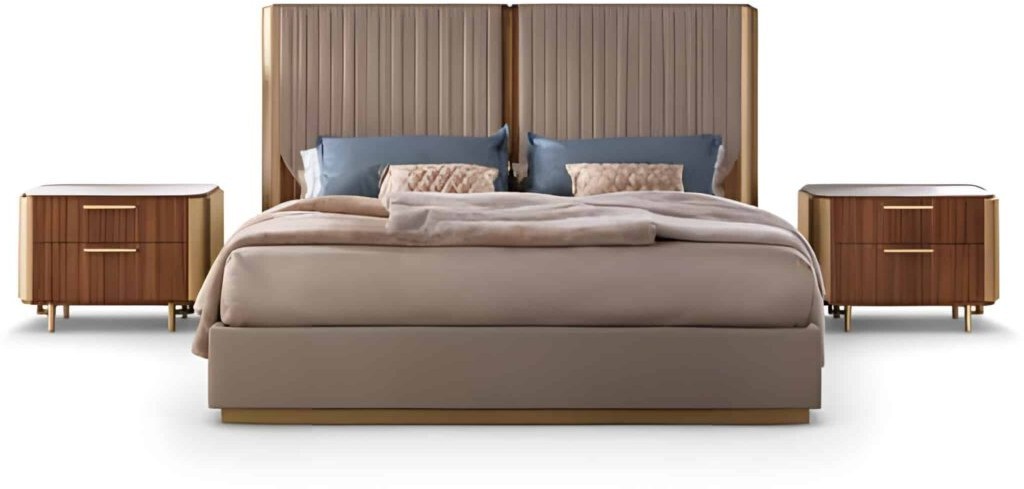 Tova Bed and Nightstand Set
