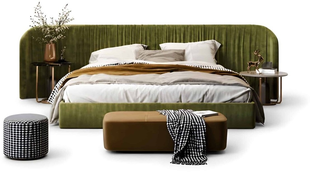 Tera Bed and Nightstand Set