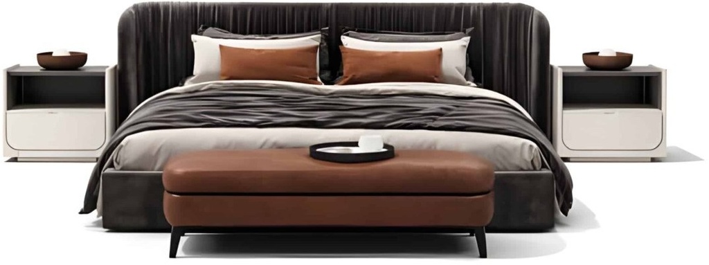 Tali Bed and Nightstand Set
