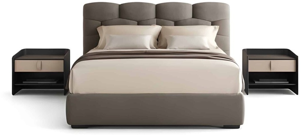 Simo Bed and Nightstand Set