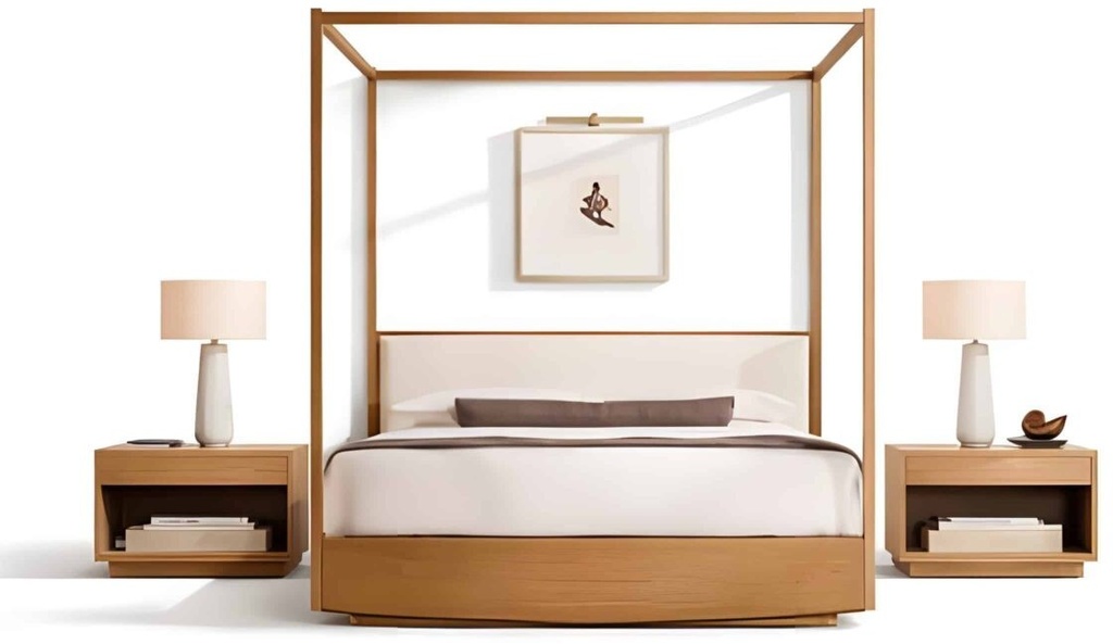Savi Bed and Nightstand Set