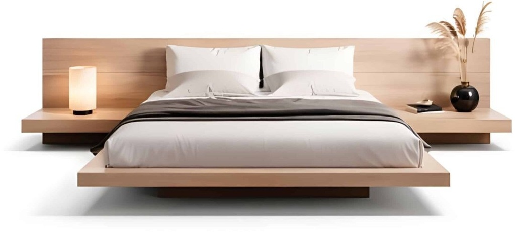 Sana Bed and Nightstand Set