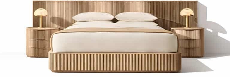 Rosa Bed and Nightstand Set