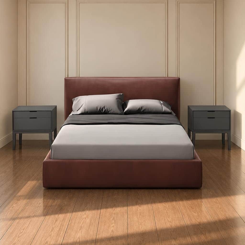 Rhea Bed and Nightstand Set