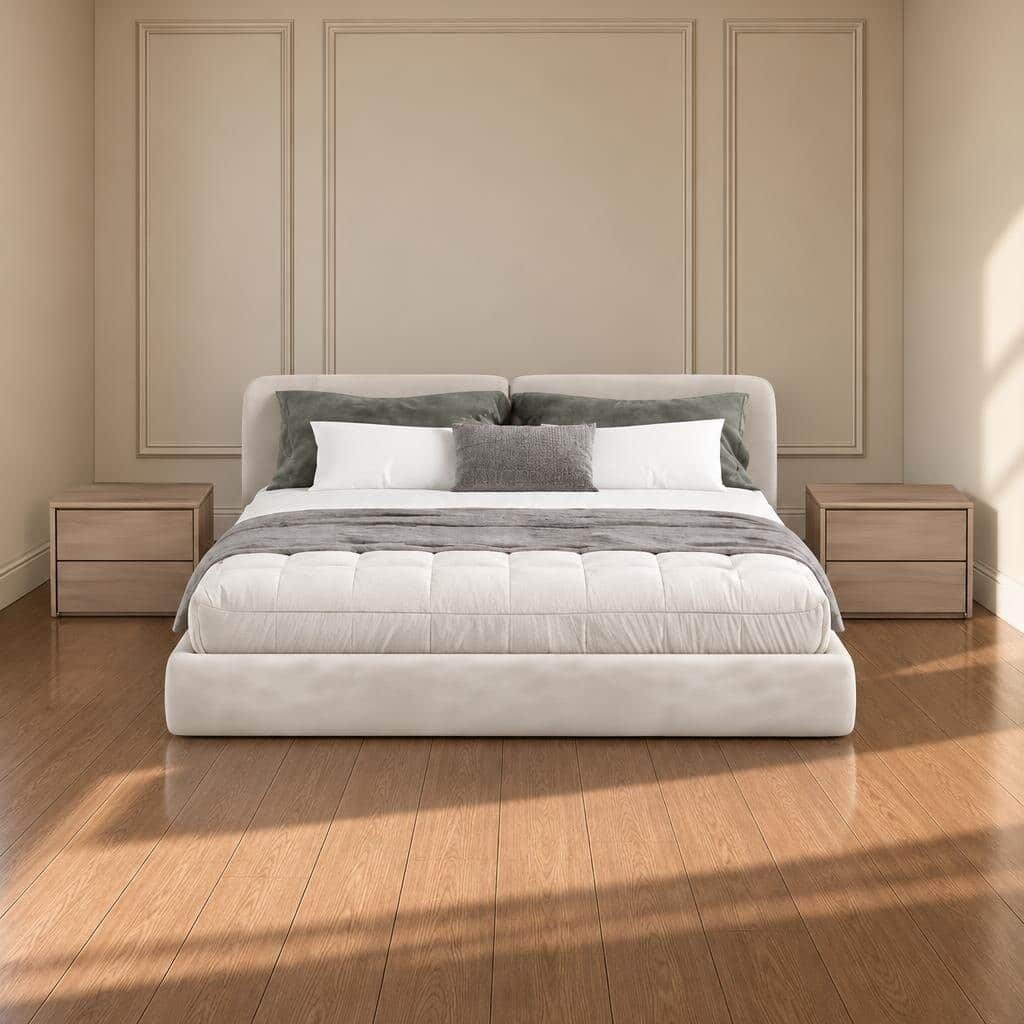 Pavi Bed and Nightstand Set