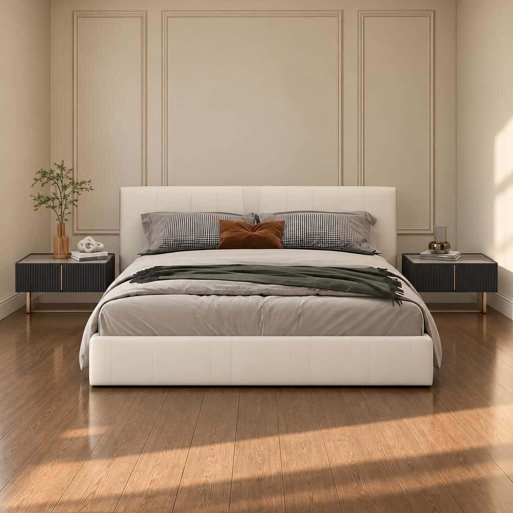 Paradise Bed and Nightstand Set