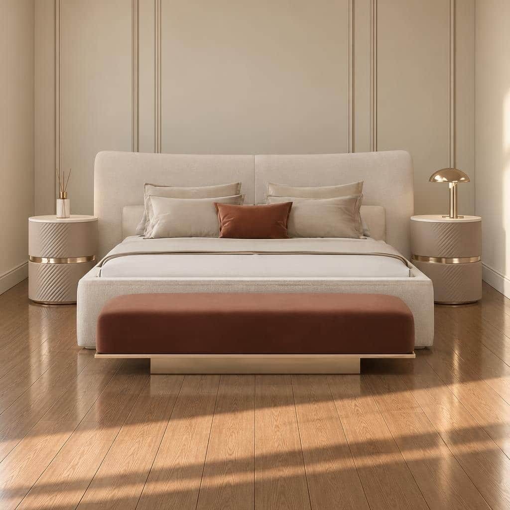 Palo Bed and Nightstand Set