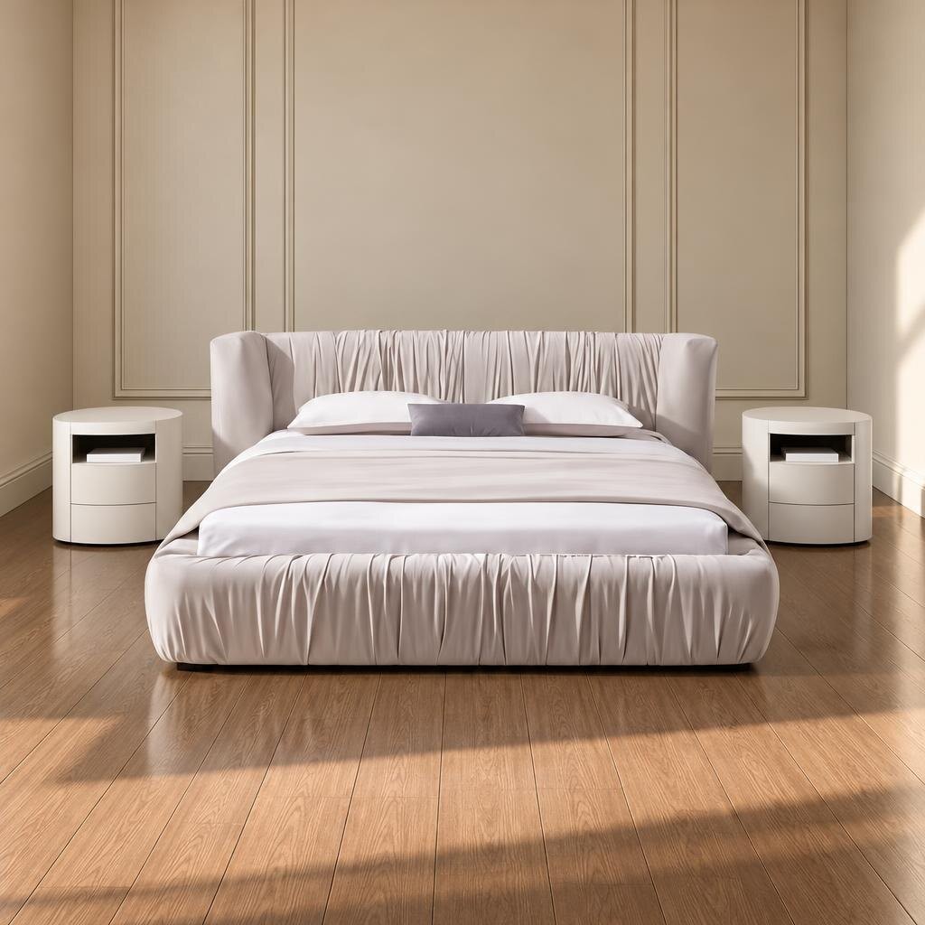 Nova Bed and Nightstand Set