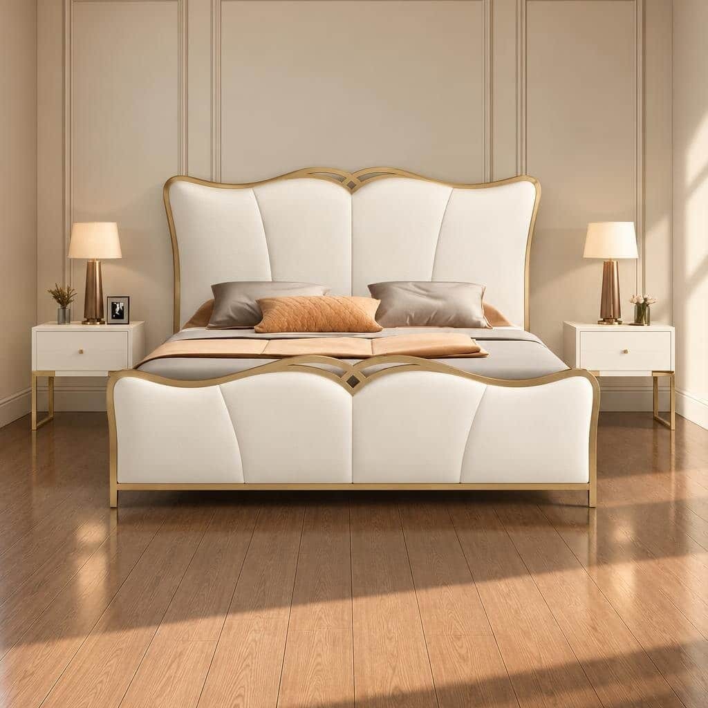 Mino Bed and Nightstand Set