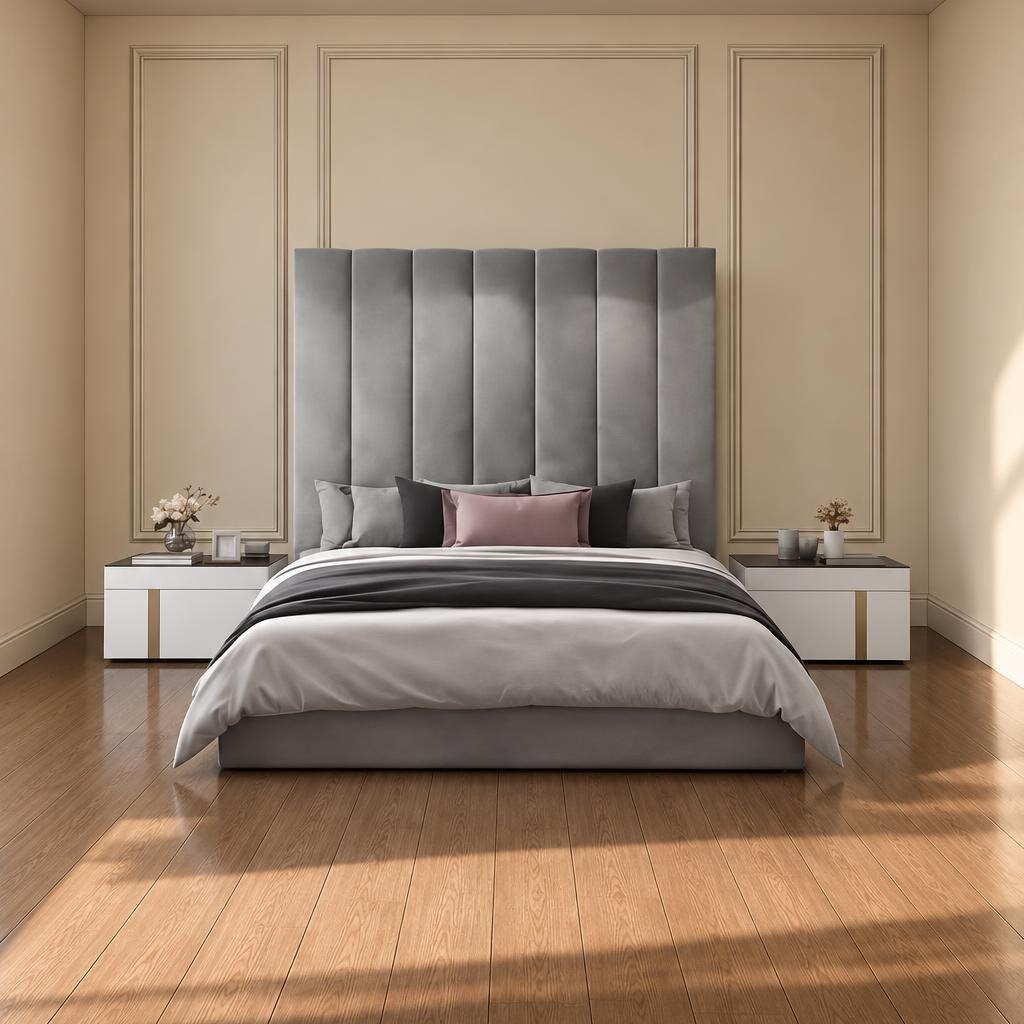 Lano Bed and Nightstand Set