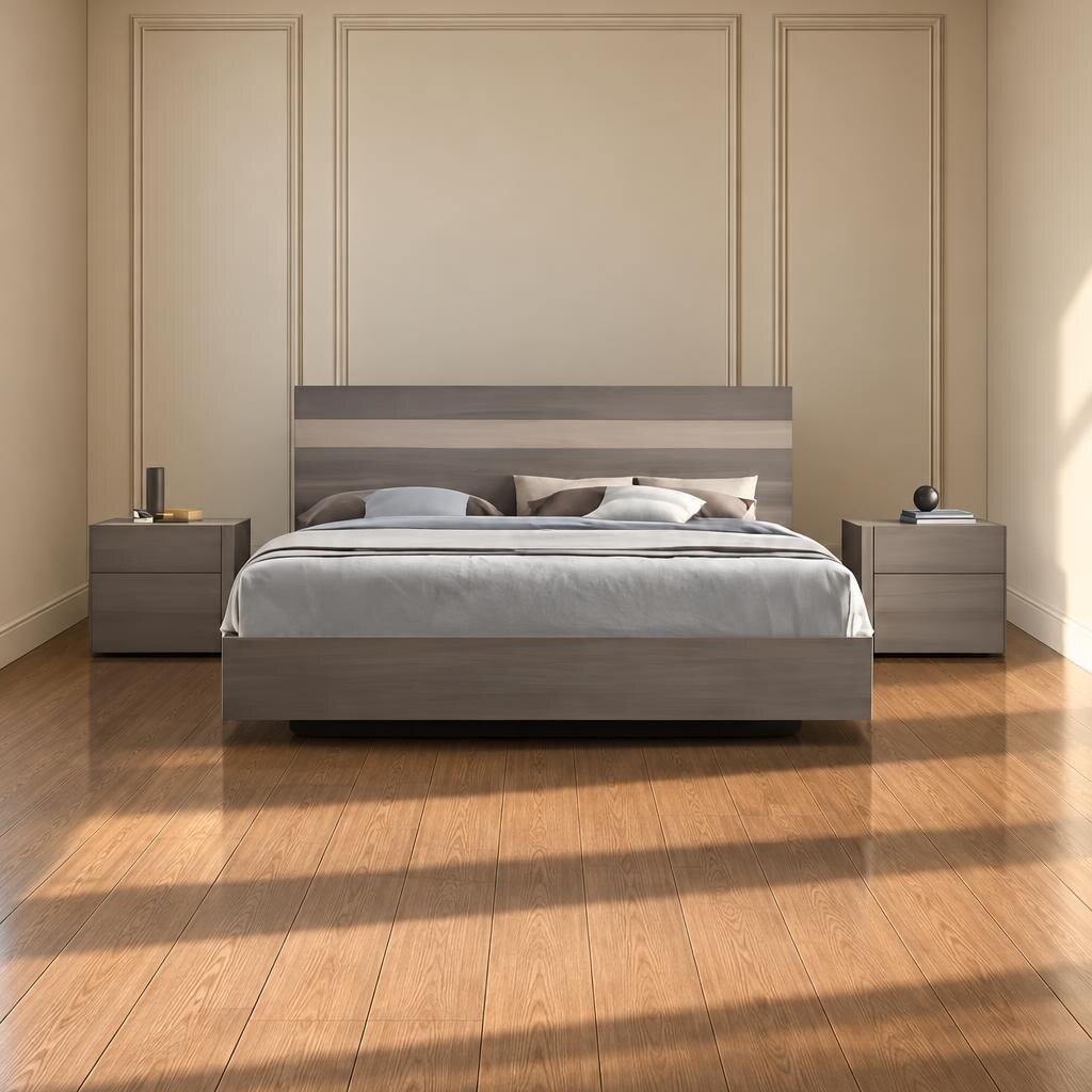 Elora Bed and Nightstand Set
