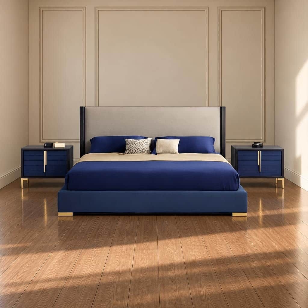 Oren Bed and Nightstand Set