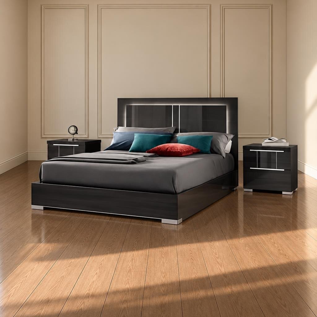 Aven Bed and Nightstand Set