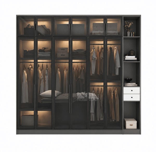 Loft Wardrobe Set