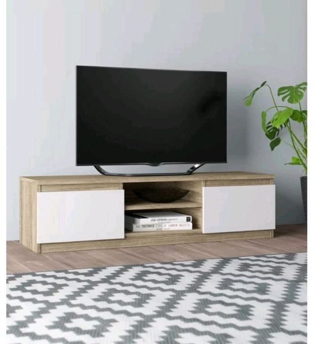 TV Unit, White*Beige - A026