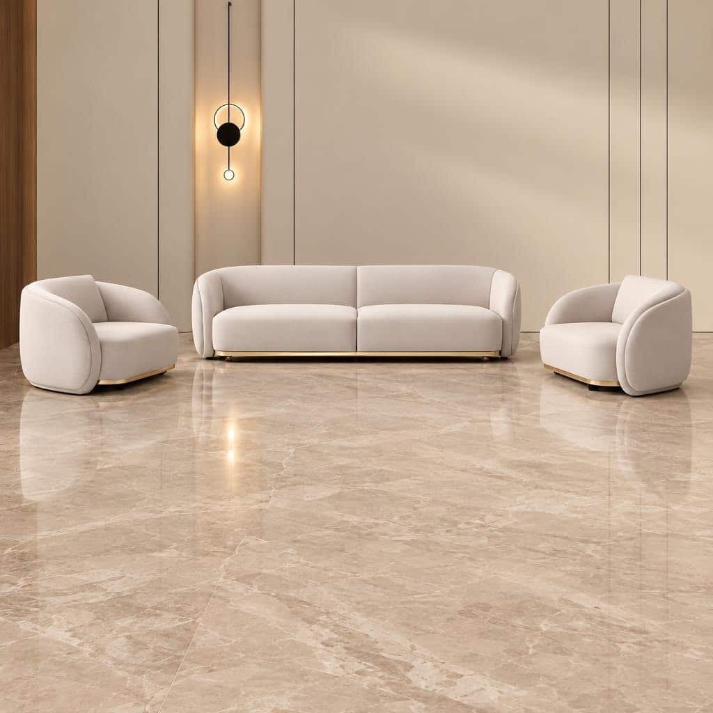 Plum Living Room Set