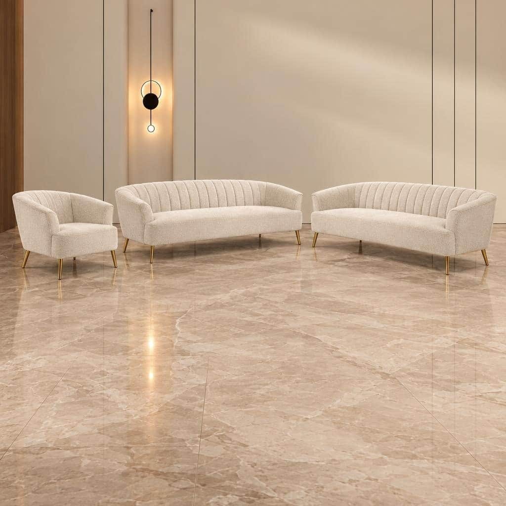 Snow Living Room Set