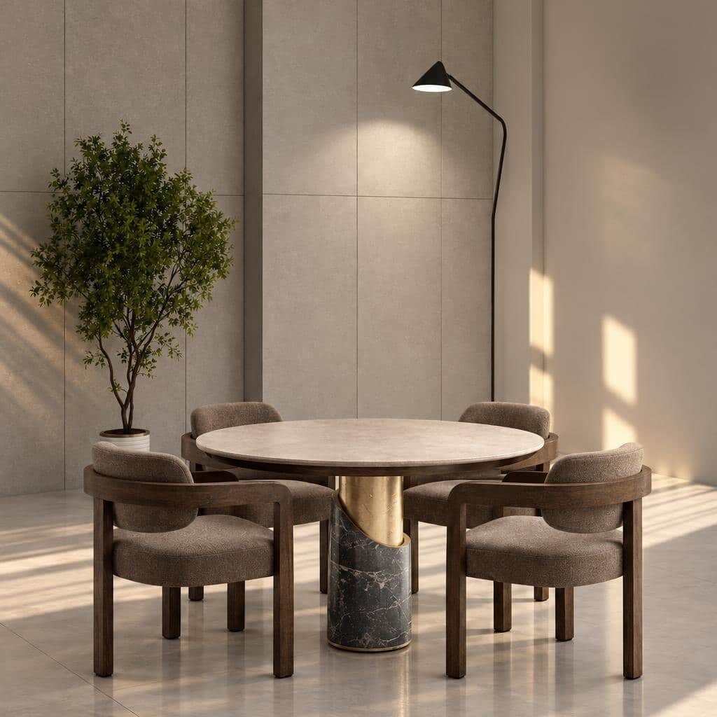 Vene Dining Table and Chairs