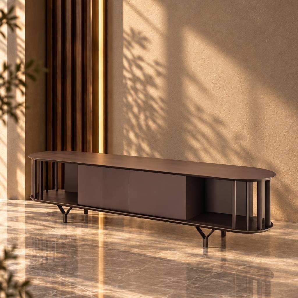 Snow TV Unit Set