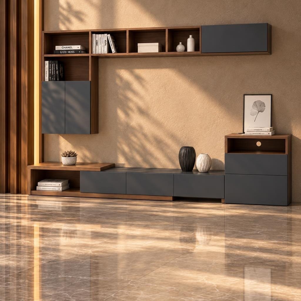 Coal TV Unit Set