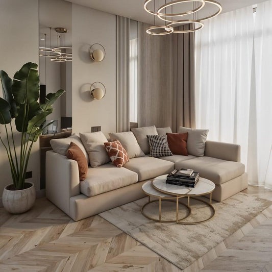 ركنة خشب زان 300×170سم - QBI10