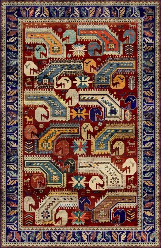 Carpet, multi colors - MO12