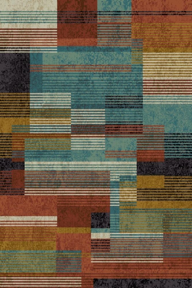 Carpet, multi colors - MO02