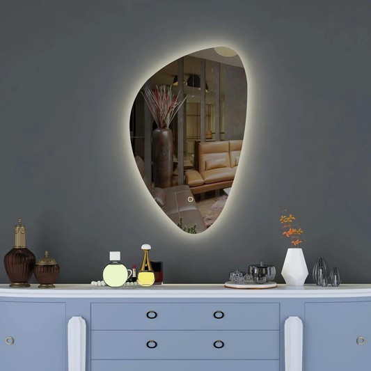 مرايا ليد تاتش 100×80سم - MOW43