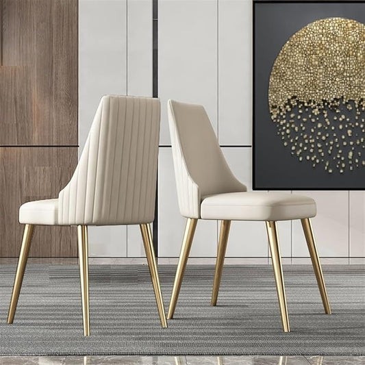 كرسي سفرة خشب زان - قطعتين 50×45سم - SAM160