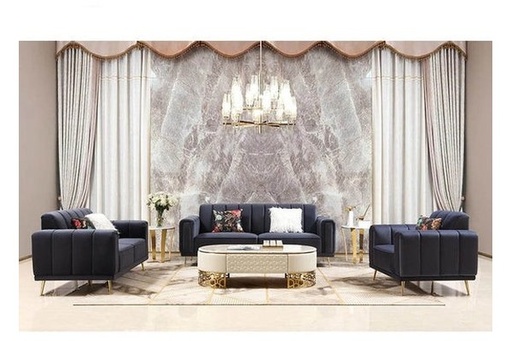 طقم أنتريه خشب زان - DECO325
