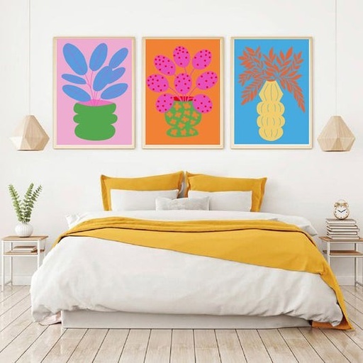 طقم تابلوهات 40×60سم - PIC176