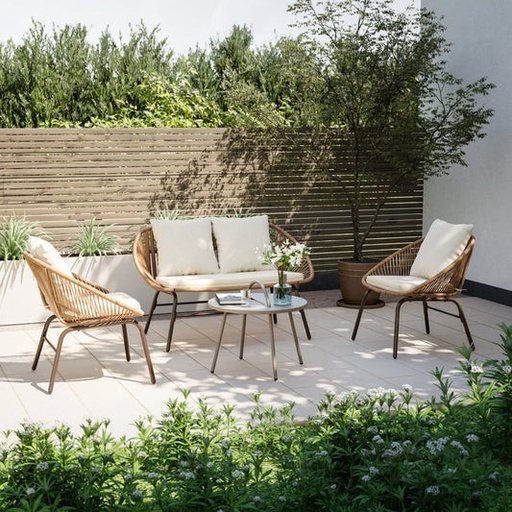 طقم أثاث خارجي - 4 قطع - OLT61