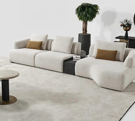 ركنة خشب زان 320×120سم - DECO396