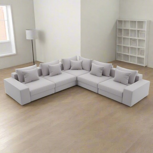 ركنة خشب زان 260×260سم - DECO256