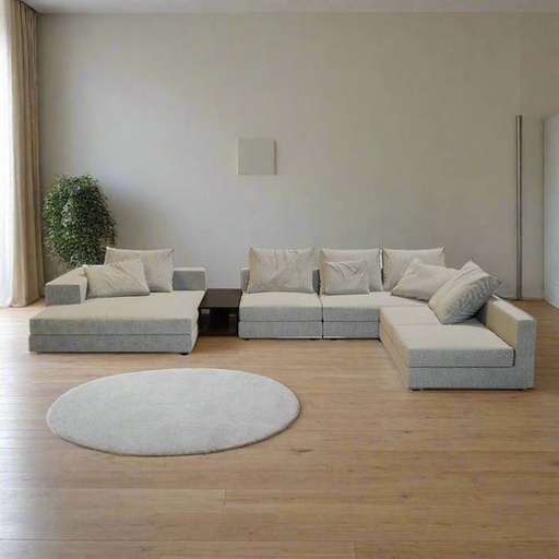 ركنة خشب زان 220×360سم - DECO273