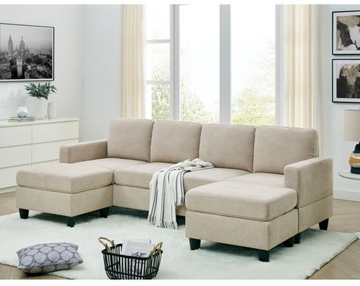 ركنة خشب زان 150×310سم - ألوان متعددة - DECO244