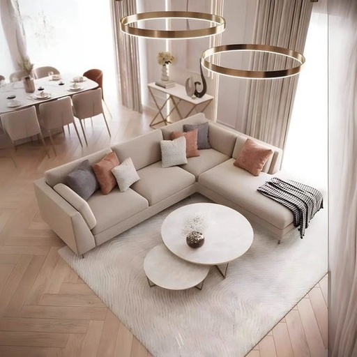 ركنة خشب زان 300×200سم - KEY64