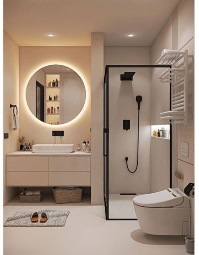 Round Mirror with led - M7