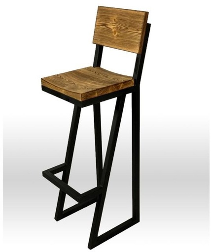 Modern chair, black - cal.bch.01